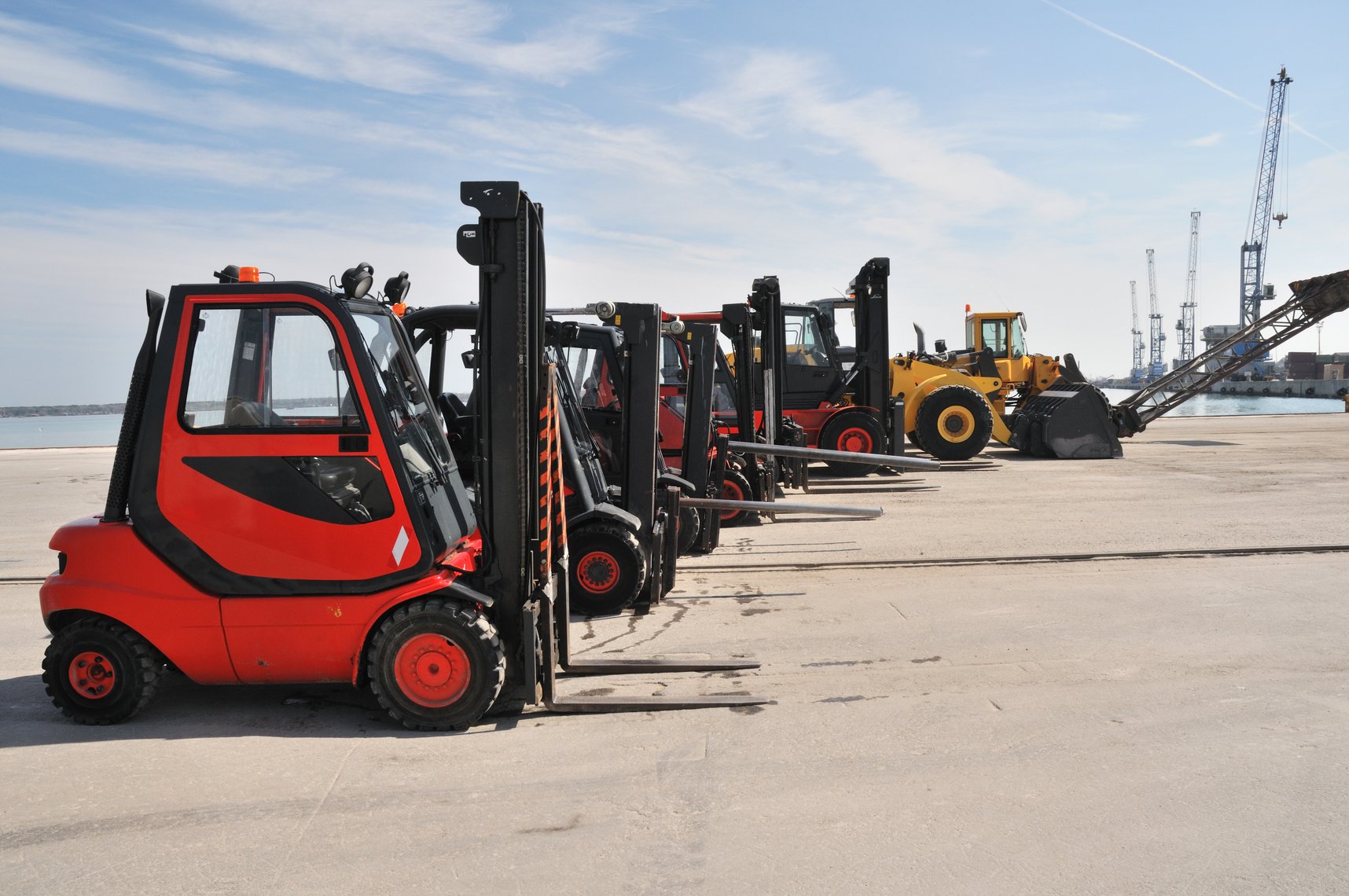 Fork lift fleet